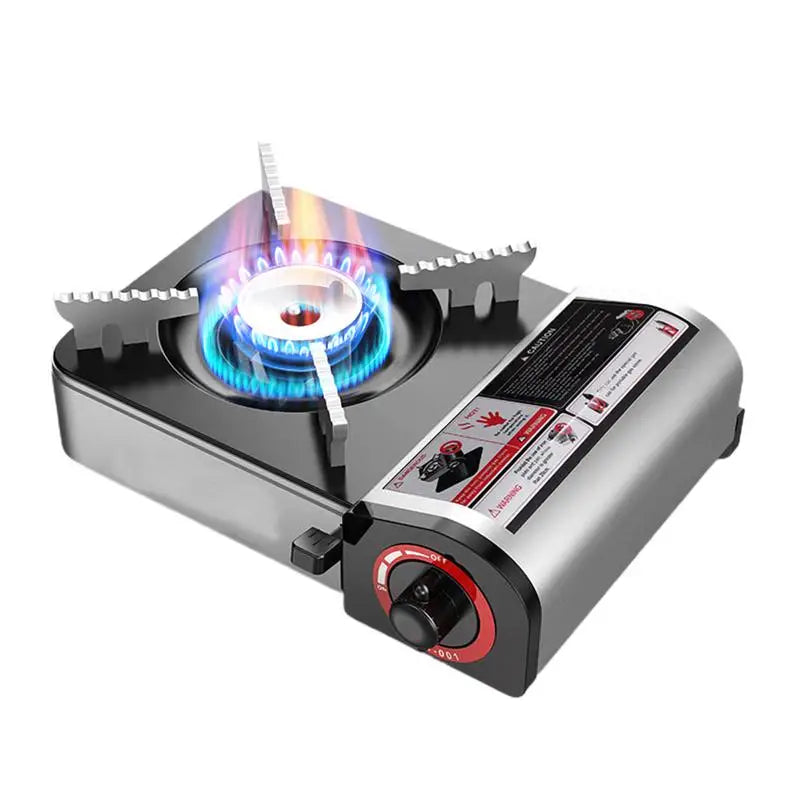 Camping Stove with Electronic Ignition Grey